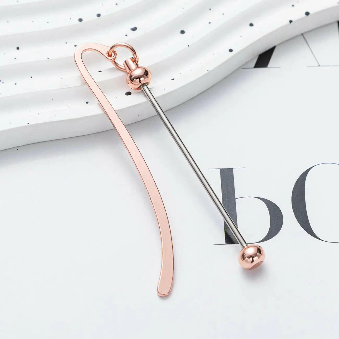 Metal Beadable Bookmark Multiple Colours DIY Craft Supply