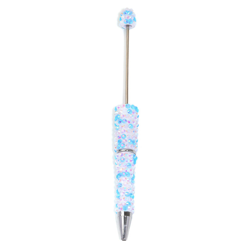 Colorful rhinestone beadable pens bling pen wholesale