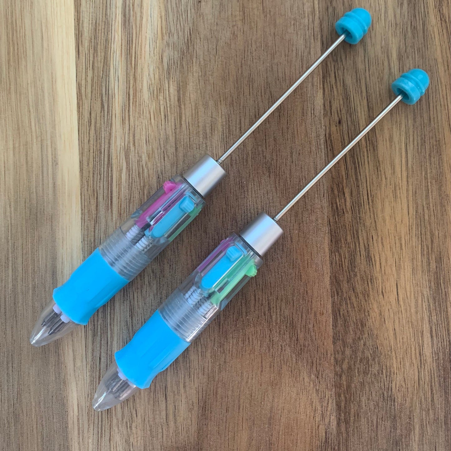 DIY Beadable Pens 4-color Beaded Multi-color Ballpoint Pens