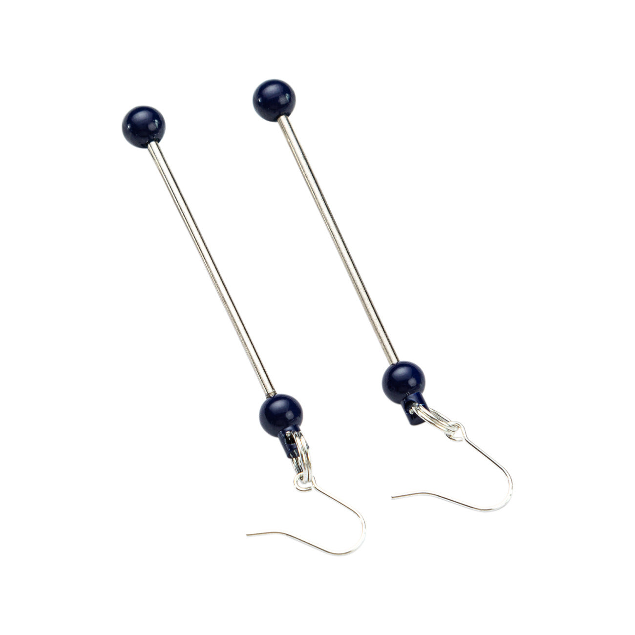 Colored Beadable Earring, blanks bars,Earrings DIY Supplies, Changable Earrings, Beaded Crafts, Perfect Gift, Make your own Charm