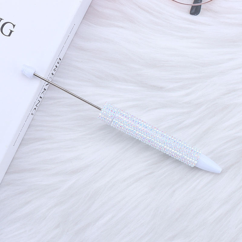 Colorful rhinestone beadable pens bling pen wholesale
