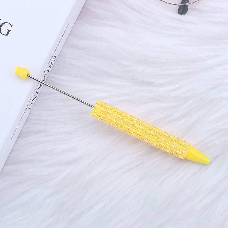 Colorful rhinestone beadable pens bling pen wholesale