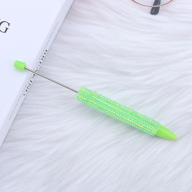 Colorful rhinestone beadable pens bling pen wholesale
