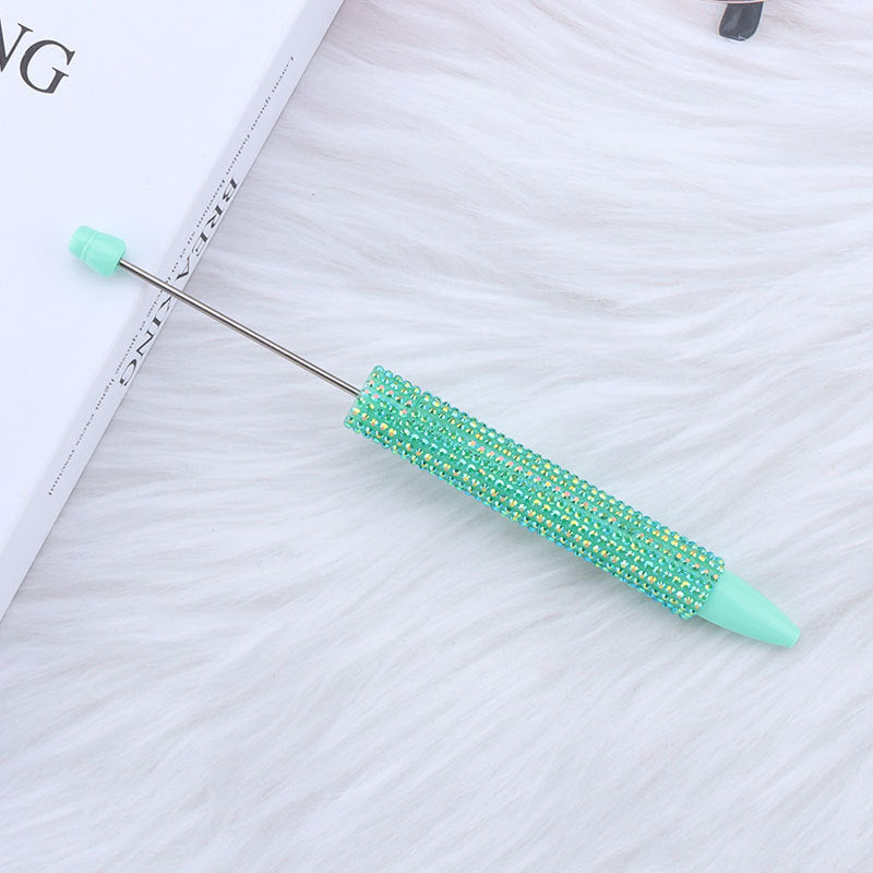 Colorful rhinestone beadable pens bling pen wholesale
