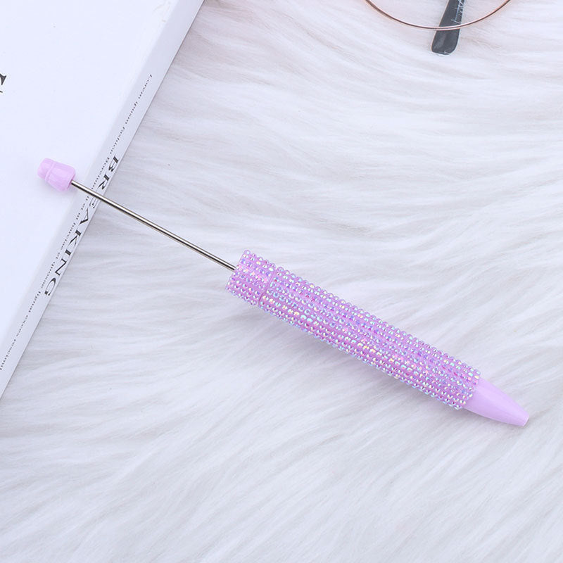 Colorful rhinestone beadable pens bling pen wholesale