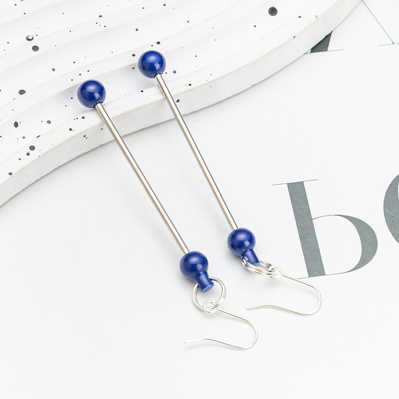 Colored Beadable Earring, blanks bars,Earrings DIY Supplies, Changable Earrings, Beaded Crafts, Perfect Gift, Make your own Charm