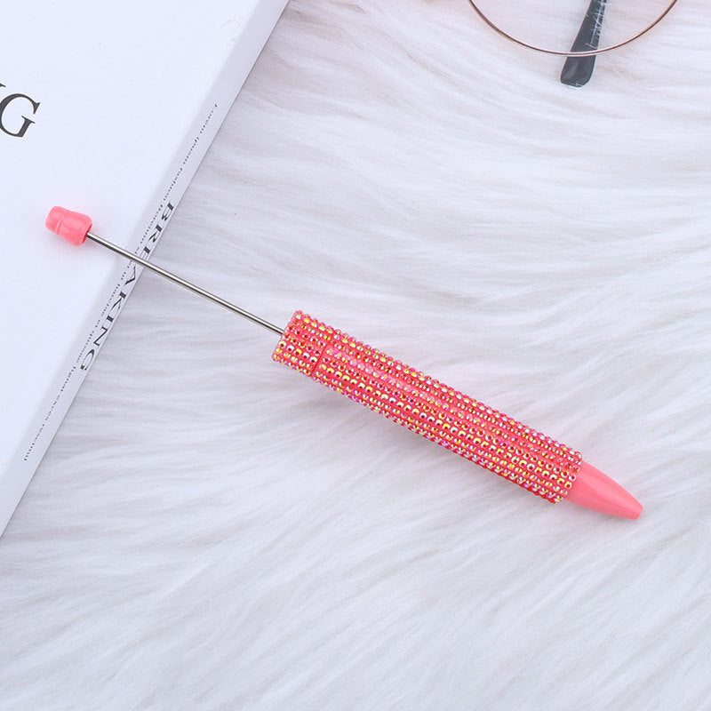 Colorful rhinestone beadable pens bling pen wholesale