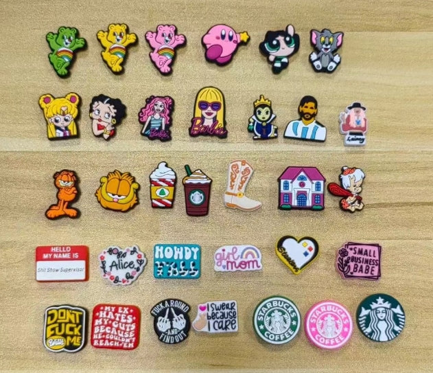 50$ For 150 Pieces On Sale Silicone Focal Beads, Random Mix