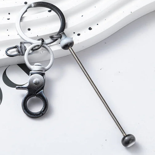 New Gradient Beadable Keychain Bars for DIY making