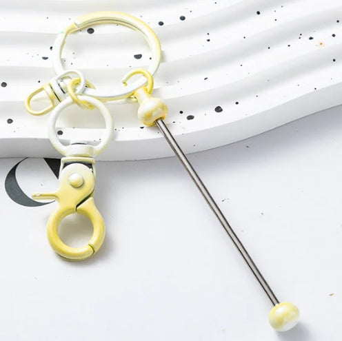 New Gradient Beadable Keychain Bars for DIY making