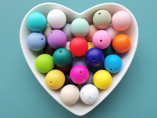 19mm Round Silicone Bead,Bulk Silicone Bead,Silicone Bead Wholesale