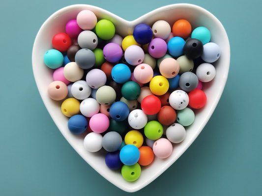12mm Round Silicone Bead,Bulk Silicone Bead,Silicone Bead Wholesale