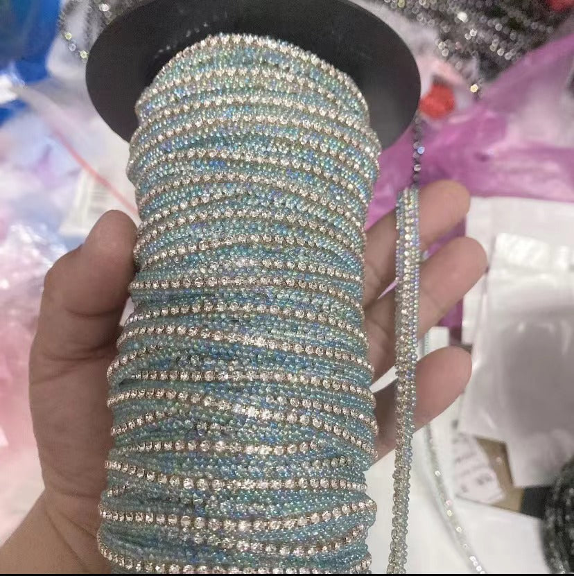 05 Fancy tape with glue tape accessory for DIY fancy pens beads keychain phone chain car charm jewelry making