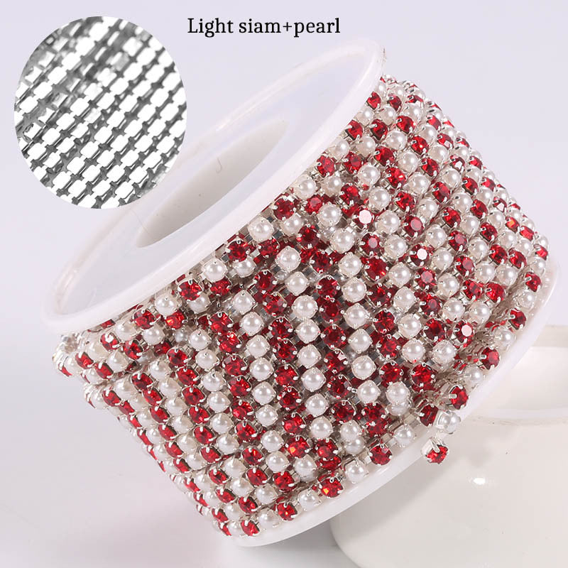 07 Diamond chain accessory for DIY fancy pens beads keychain phone chain car charm jewelry making