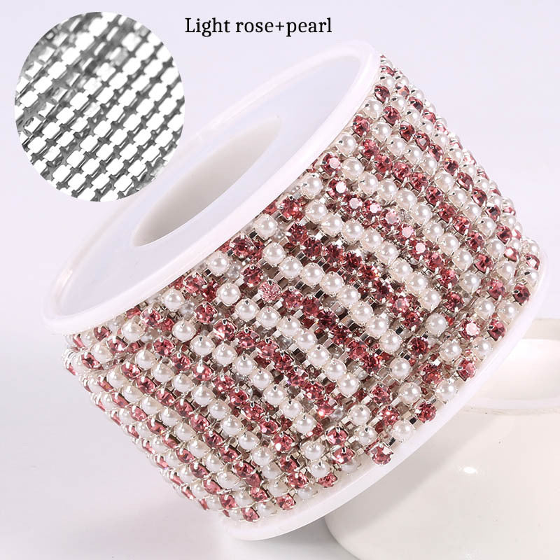 07 Diamond chain accessory for DIY fancy pens beads keychain phone chain car charm jewelry making