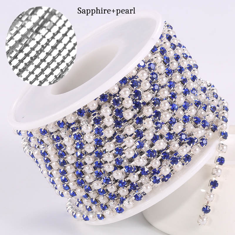07 Diamond chain accessory for DIY fancy pens beads keychain phone chain car charm jewelry making