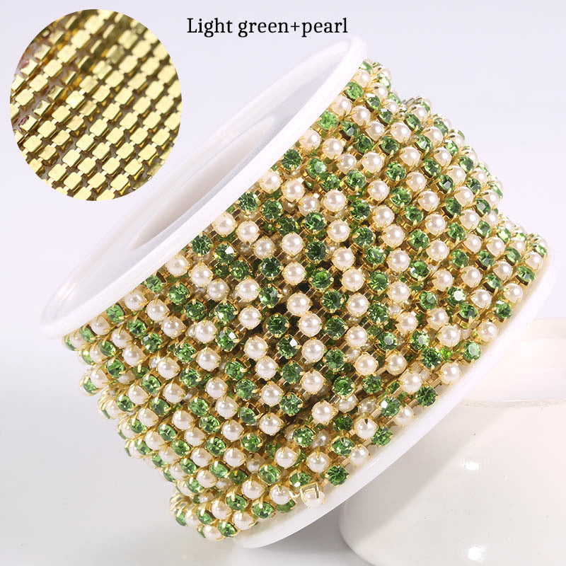 07 Diamond chain accessory for DIY fancy pens beads keychain phone chain car charm jewelry making