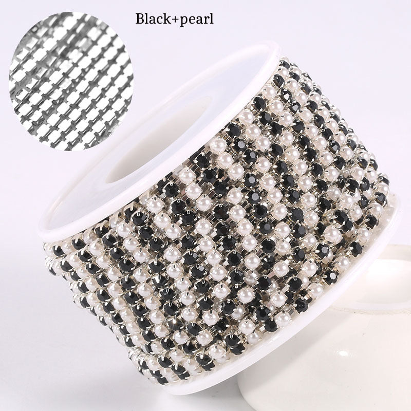 07 Diamond chain accessory for DIY fancy pens beads keychain phone chain car charm jewelry making
