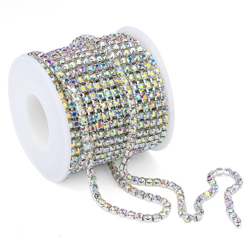 07 Diamond chain accessory for DIY fancy pens beads keychain phone chain car charm jewelry making