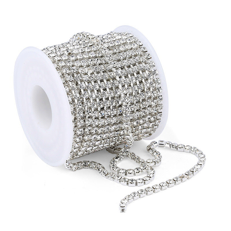 07 Diamond chain accessory for DIY fancy pens beads keychain phone chain car charm jewelry making