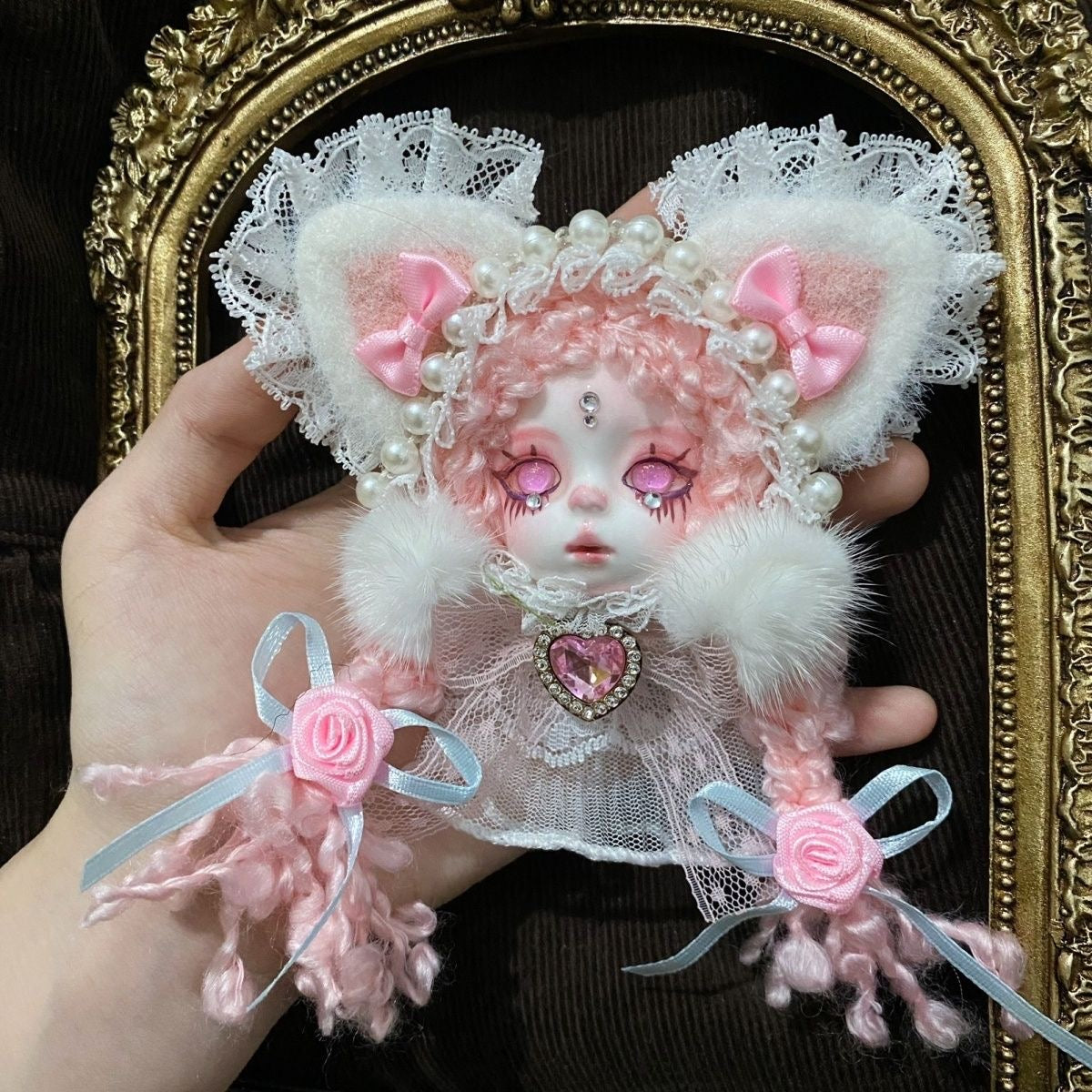 00-【Pre Order】Fancy Cute Dolls for beadable pens & keychains & bags DIY making decoration