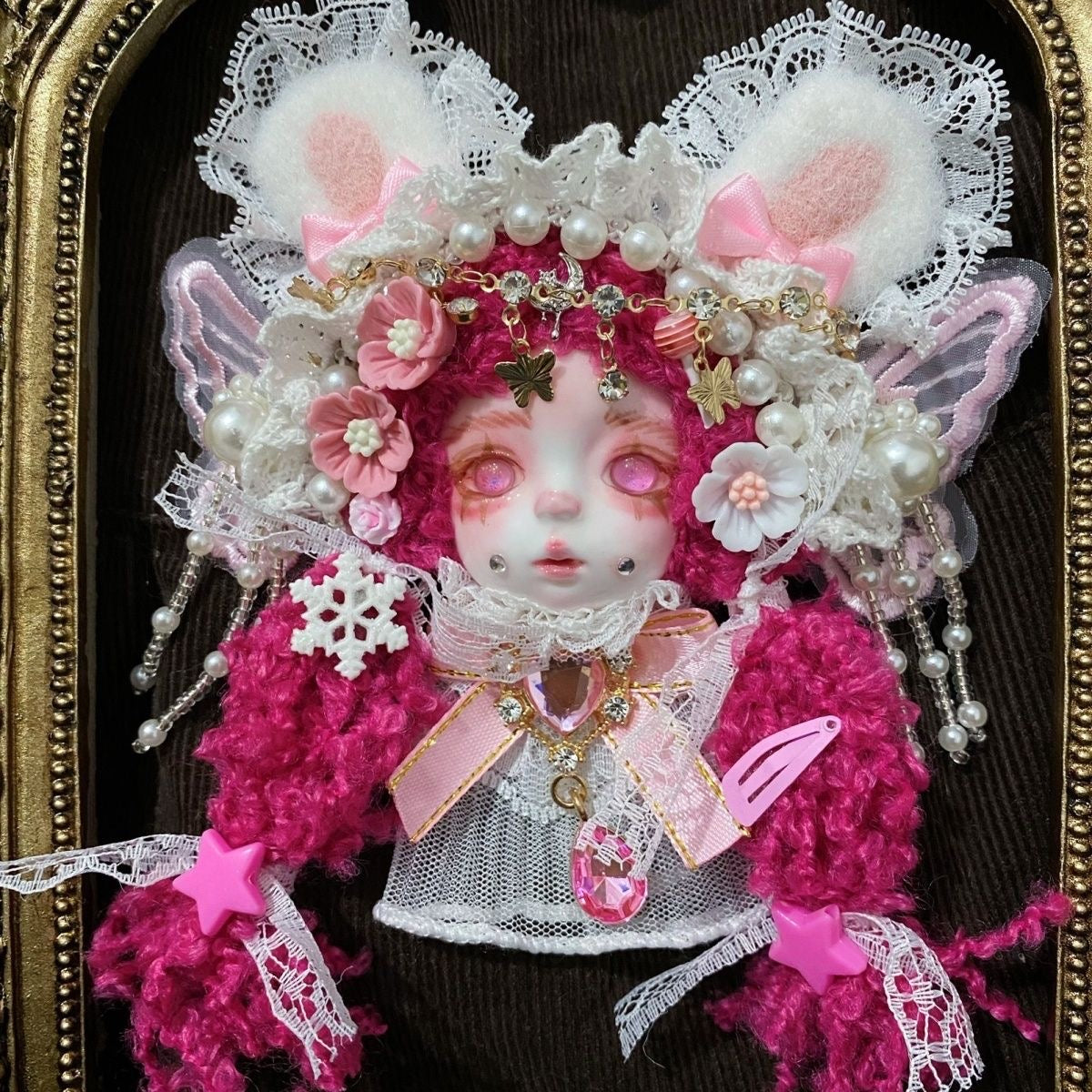 00-【Pre Order】Fancy Cute Dolls for beadable pens & keychains & bags DIY making decoration