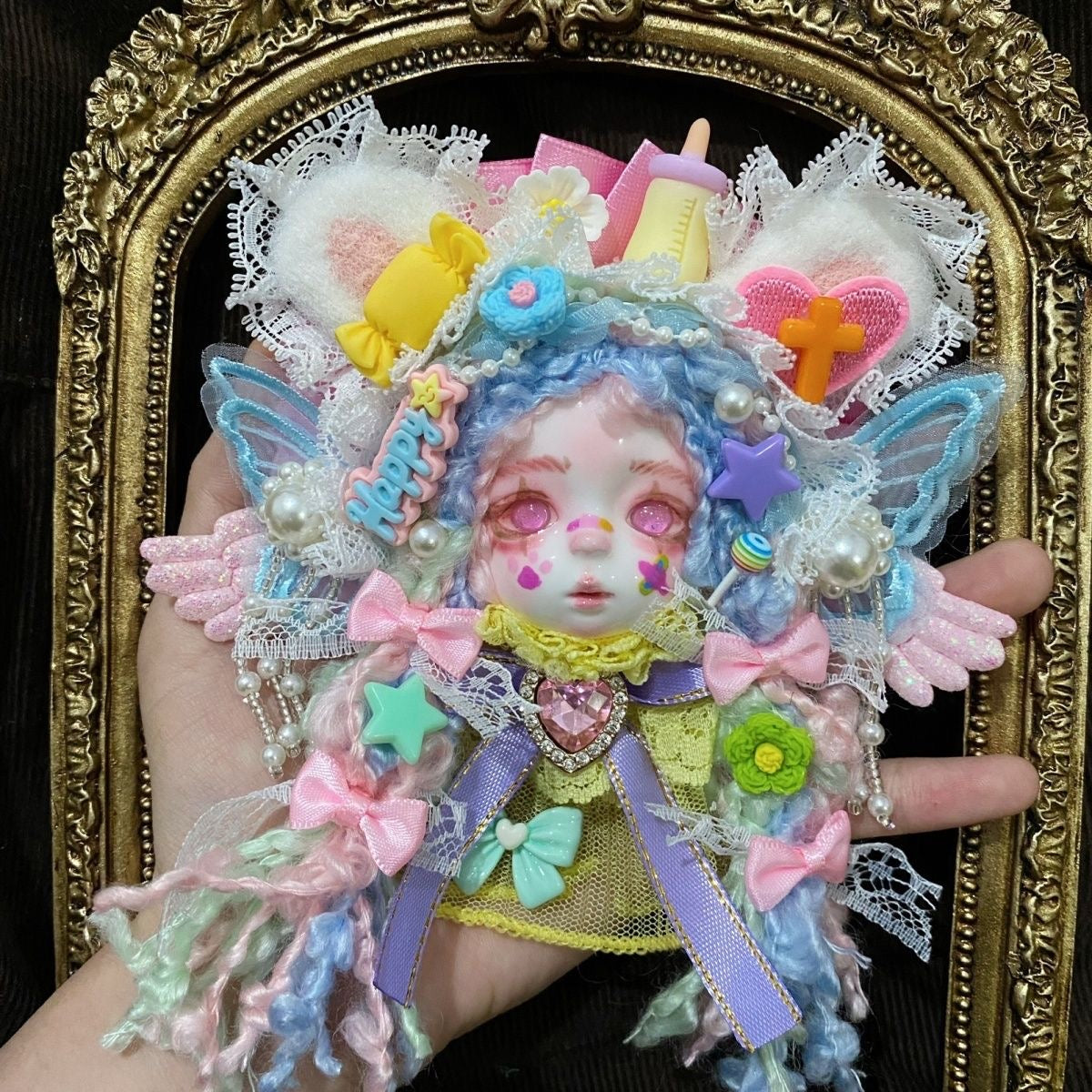 00-【Pre Order】Fancy Cute Dolls for beadable pens & keychains & bags DIY making decoration