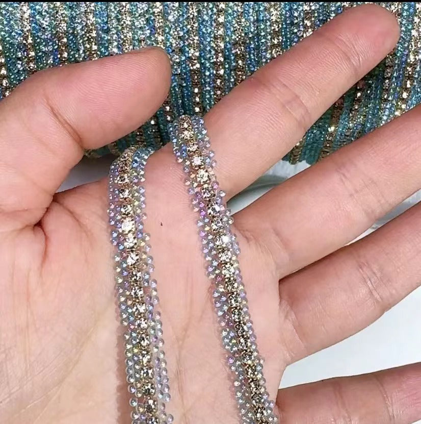 05 Fancy tape with glue tape accessory for DIY fancy pens beads keychain phone chain car charm jewelry making