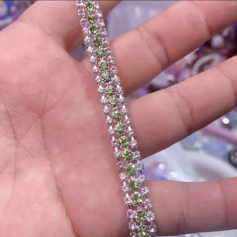07 Diamond chain accessory for DIY fancy pens beads keychain phone chain car charm jewelry making