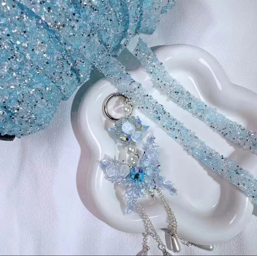 03 Diamond Stone Sugar tape accessory for DIY fancy pens beads keychain phone chain car charm jewelry making