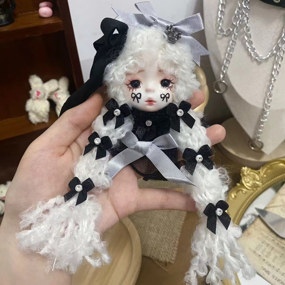00-【Pre Order】Fancy Cute Dolls for beadable pens & keychains & bags DIY making decoration