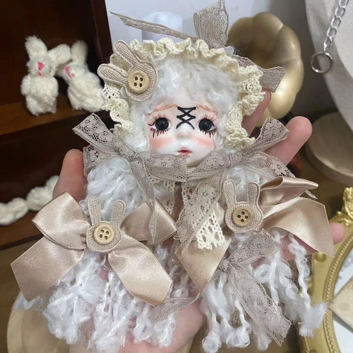 00-【Pre Order】Fancy Cute Dolls for beadable pens & keychains & bags DIY making decoration