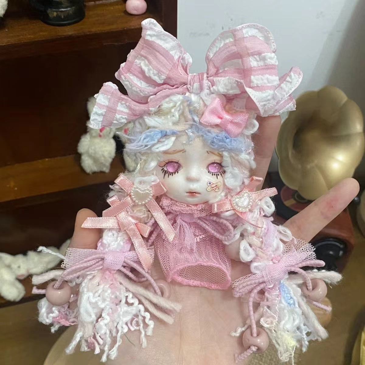 00-【Pre Order】Fancy Cute Dolls for beadable pens & keychains & bags DIY making decoration