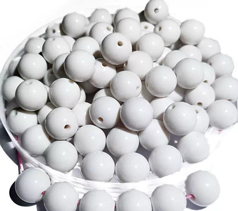 02 Clear base blank beads accessory for DIY fancy pens beads keychain phone chain car charm jewelry making
