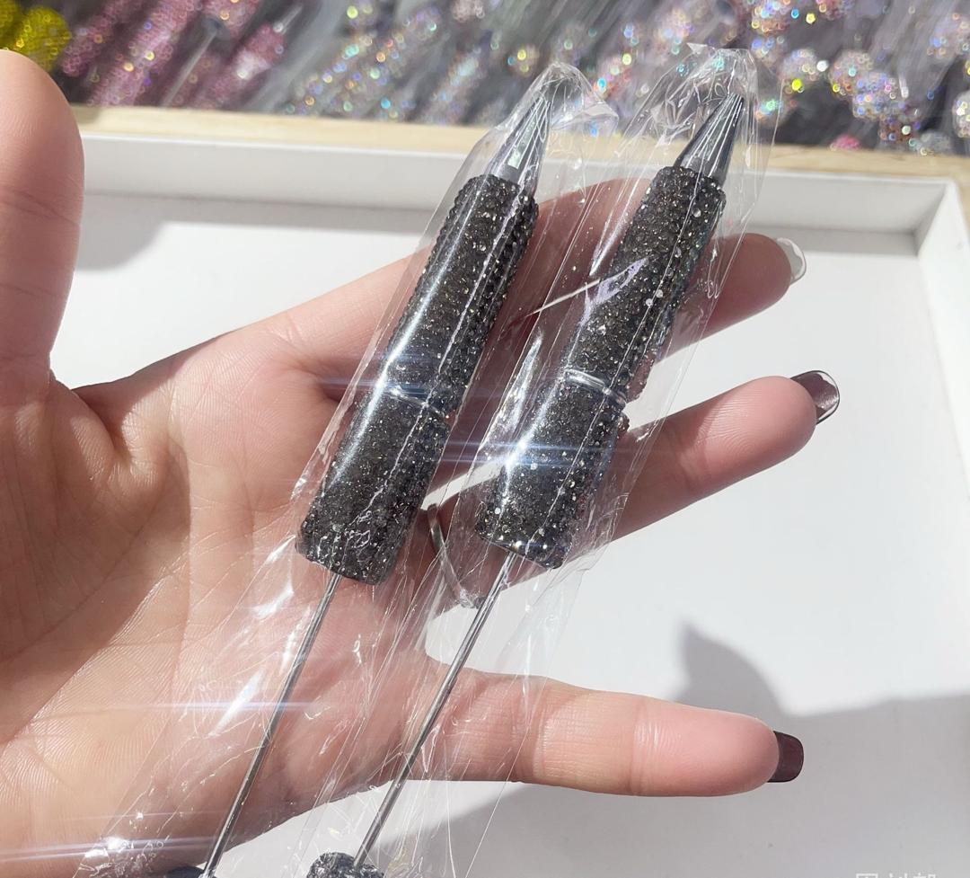 Sparkly Rhinestone Beadable DIY Fancy Pens Bling pen– Many Colors to Choose From