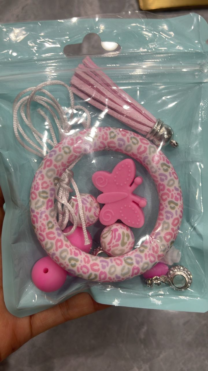 DIY Complete Car Charm Kit For Car Charm Car Hanger Rearview Mirror Charm Making
