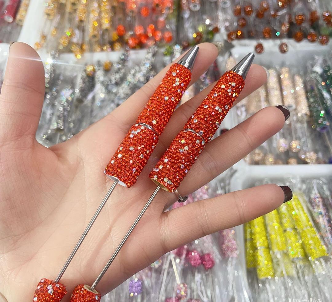 Sparkly Rhinestone Beadable DIY Fancy Pens Bling pen– Many Colors to Choose From