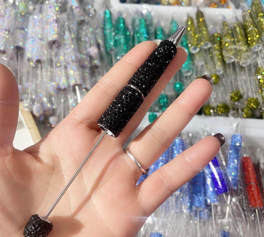 Sparkly Rhinestone Beadable DIY Fancy Pens Bling pen– Many Colors to Choose From