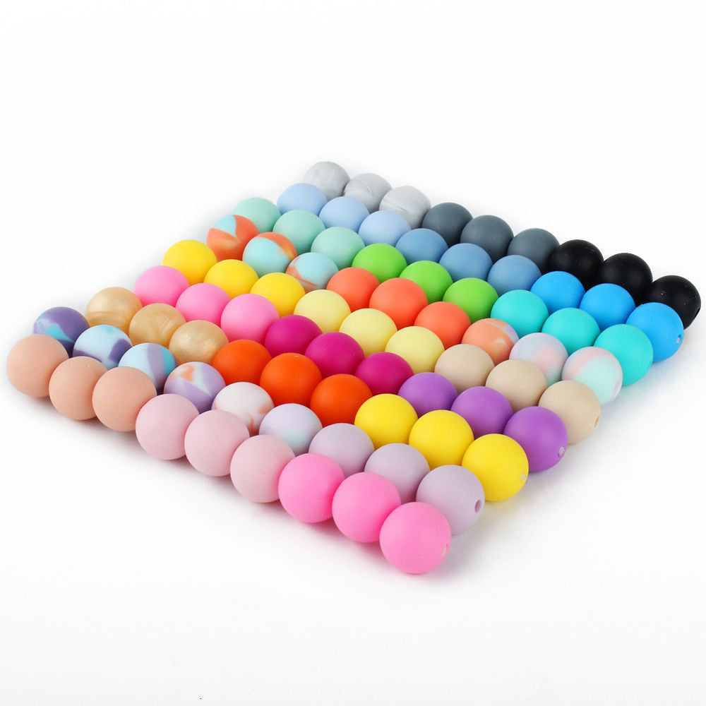 15mm Round Silicone Beads,Bulk Silicone Beads, Round Silicone Bead Wholesale,Silicone beads DIY
