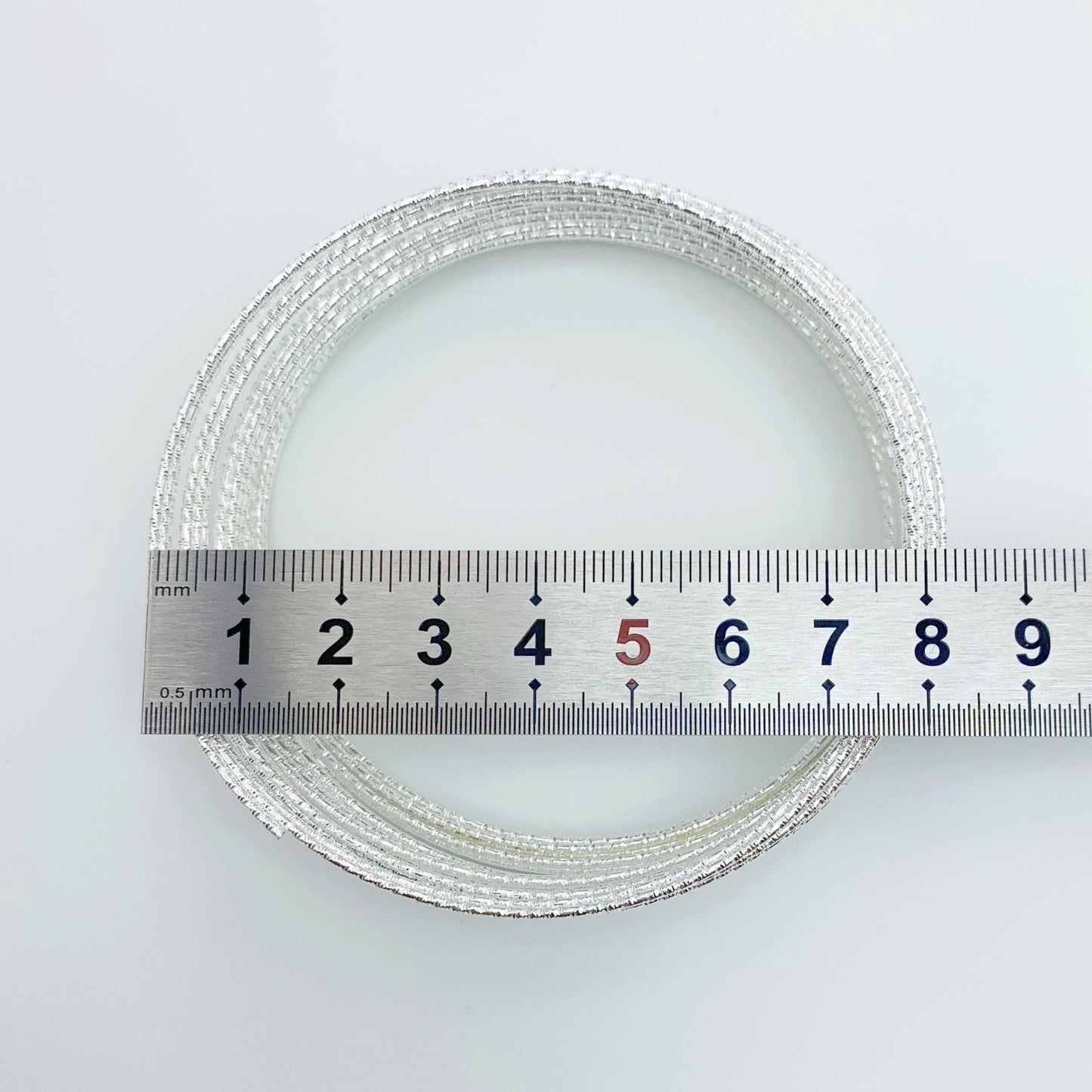 1.2mm Beading Memory Wire for DIY Bracelet Jewelry Car Charm Rear Mirror Crafts Making