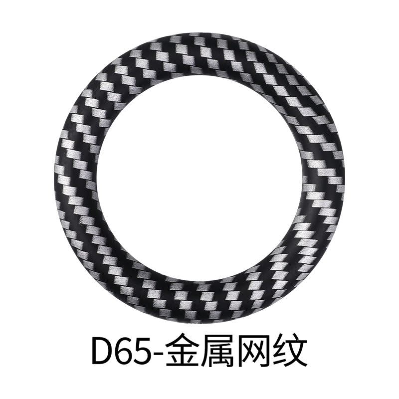 65mm Silicone Printed Ring, Round Silicone Solid Glitter Ring with 2 hole,Silicone beadable O rings,Silicone Loop for Car Hanging Charm Making