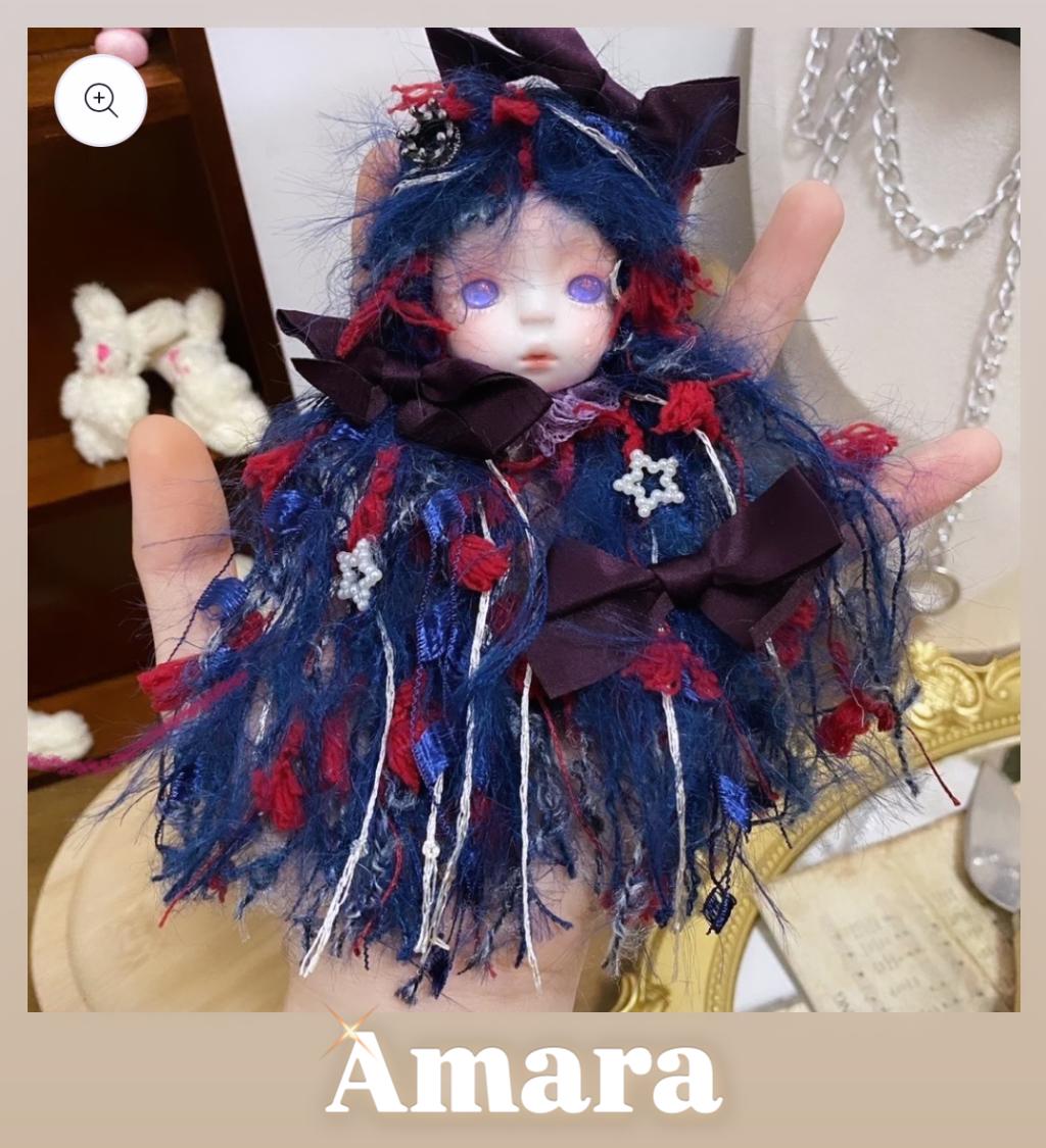 00-【Pre Order】Fancy Cute Dolls for beadable pens & keychains & bags DIY making decoration