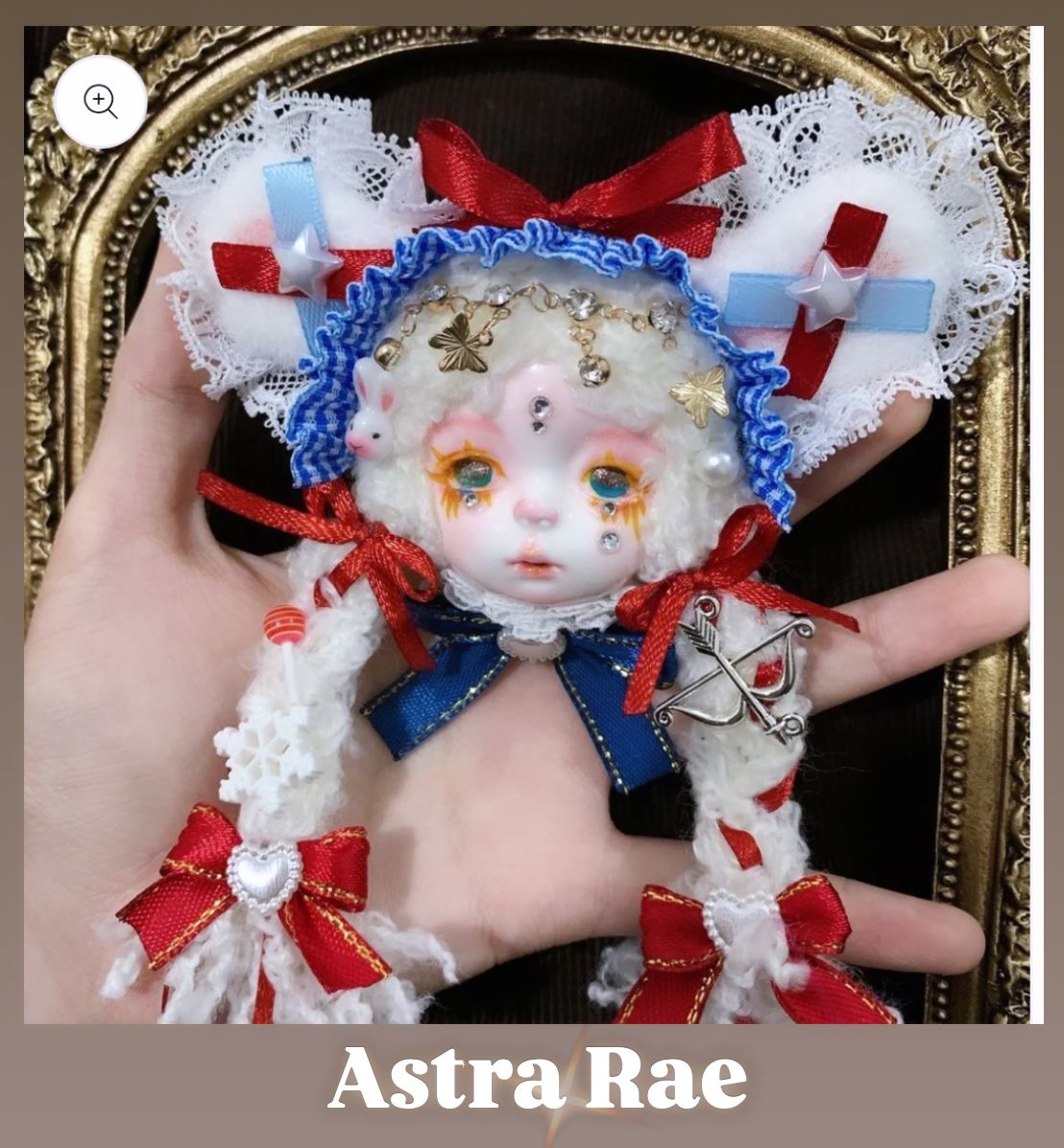 00-【Pre Order】Fancy Cute Dolls for beadable pens & keychains & bags DIY making decoration