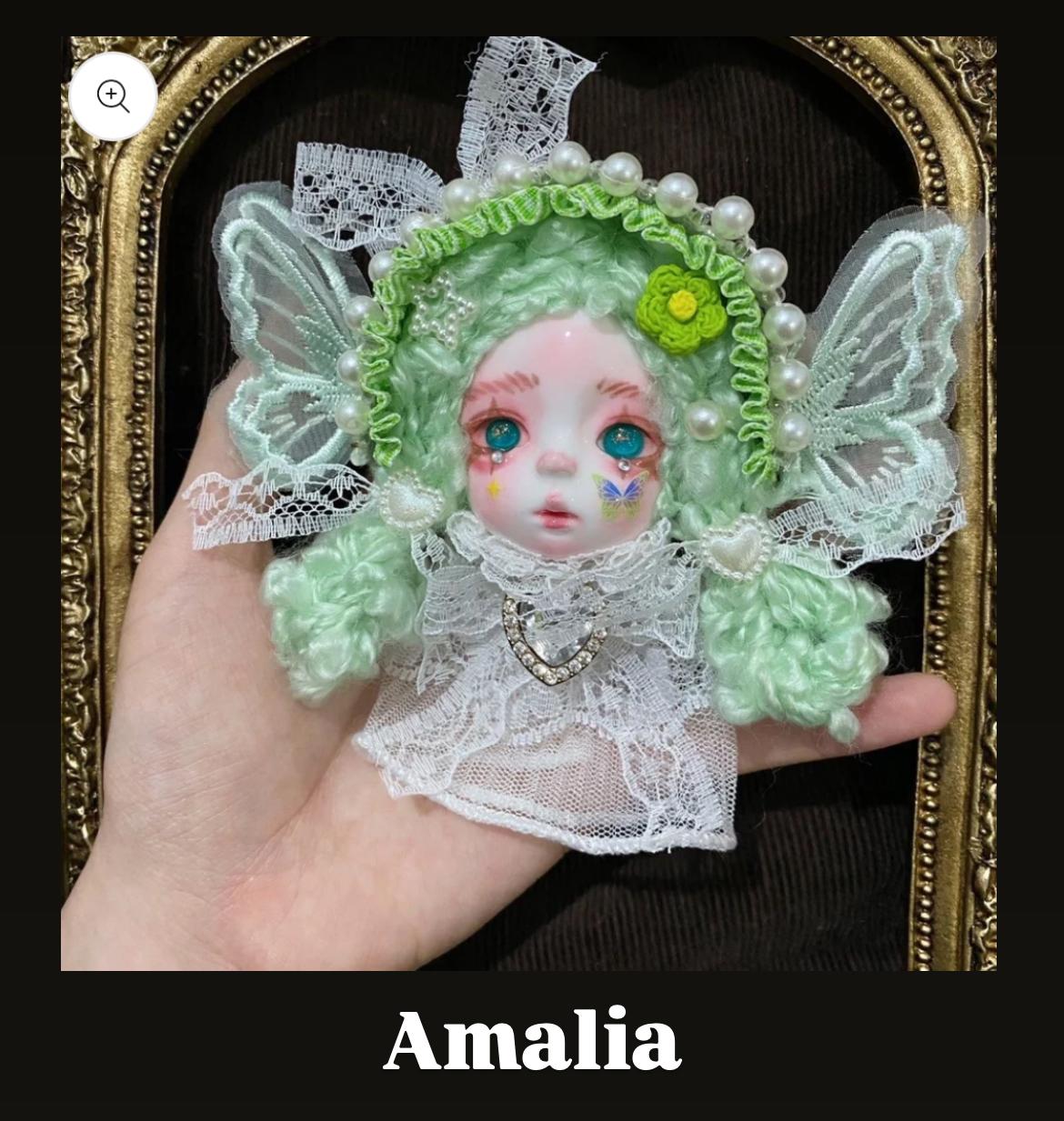 00-【Pre Order】Fancy Cute Dolls for beadable pens & keychains & bags DIY making decoration