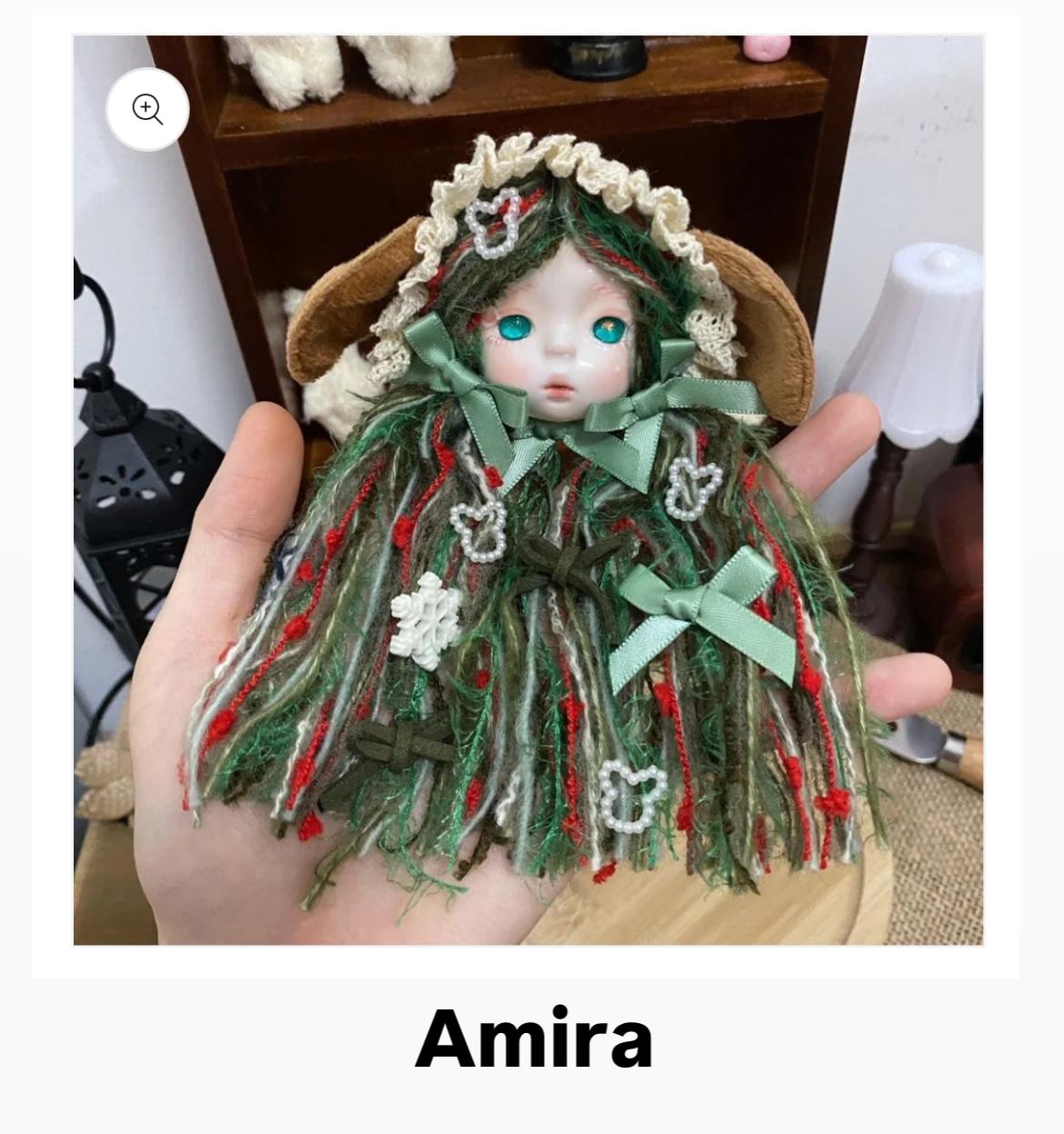 00-【Pre Order】Fancy Cute Dolls for beadable pens & keychains & bags DIY making decoration