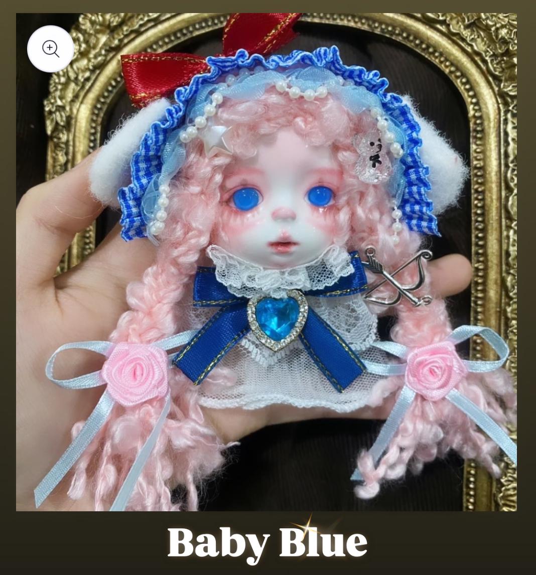 00-【Pre Order】Fancy Cute Dolls for beadable pens & keychains & bags DIY making decoration