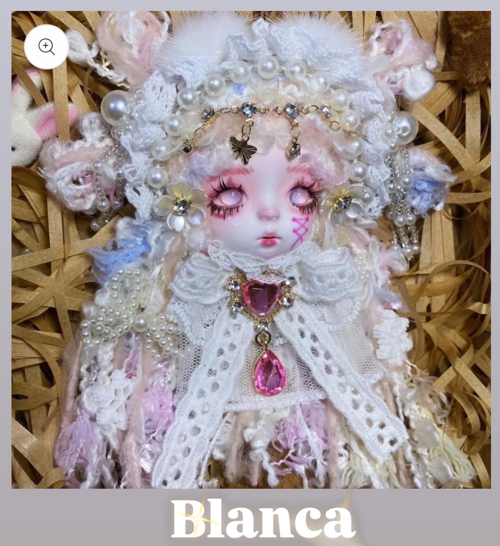 00-【Pre Order】Fancy Cute Dolls for beadable pens & keychains & bags DIY making decoration
