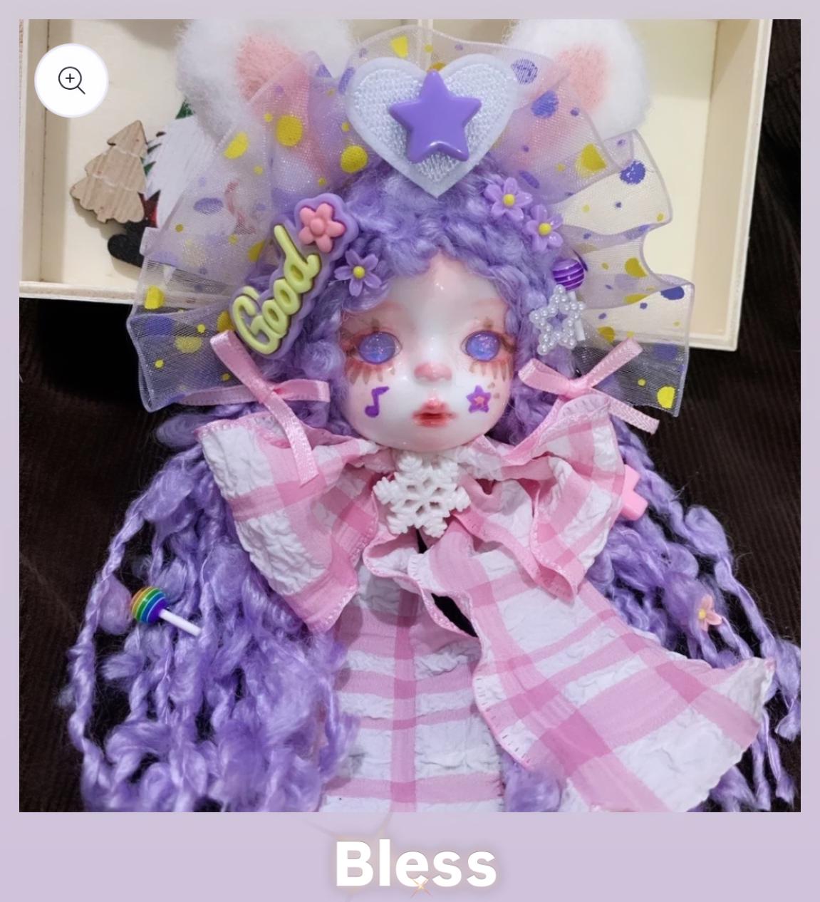 00-【Pre Order】Fancy Cute Dolls for beadable pens & keychains & bags DIY making decoration