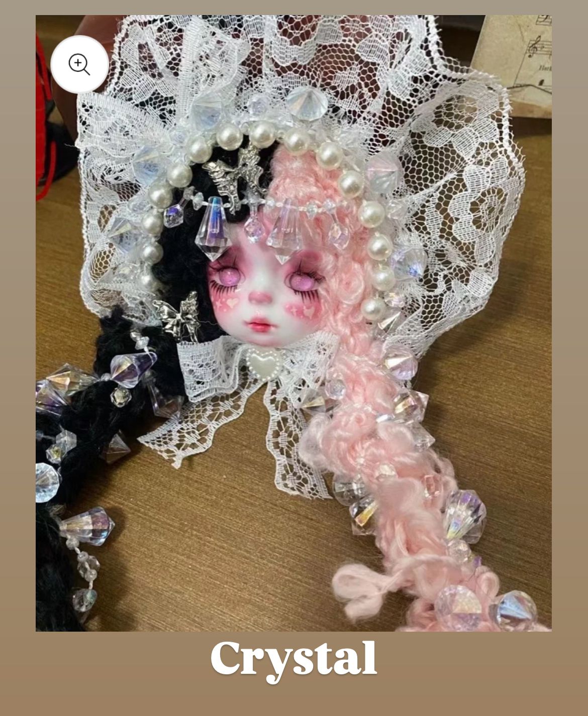 00-【Pre Order】Fancy Cute Dolls for beadable pens & keychains & bags DIY making decoration