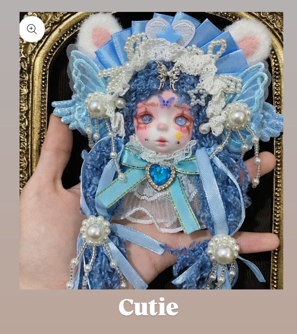 00-【Pre Order】Fancy Cute Dolls for beadable pens & keychains & bags DIY making decoration